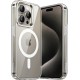 JETech Magnetic Case for iPhone 15 Pro Max 6.7-Inch Compatible with MagSafe Wireless Charging, Shockproof Phone Bumper Cover, Anti-Scratch Clear Back (Clear) JETech Magnetic Case for iPhone 15 Pro Max 6.7-Inch Compatible with MagSafe Wireless Charging, Shockproof Phone Bumper Cover, Anti-Scratch Clear Back (Clear)