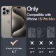 JETech Magnetic Case for iPhone 15 Pro Max 6.7-Inch Compatible with MagSafe Wireless Charging, Shockproof Phone Bumper Cover, Anti-Scratch Clear Back (Clear) JETech Magnetic Case for iPhone 15 Pro Max 6.7-Inch Compatible with MagSafe Wireless Charging, Shockproof Phone Bumper Cover, Anti-Scratch Clear Back (Clear)