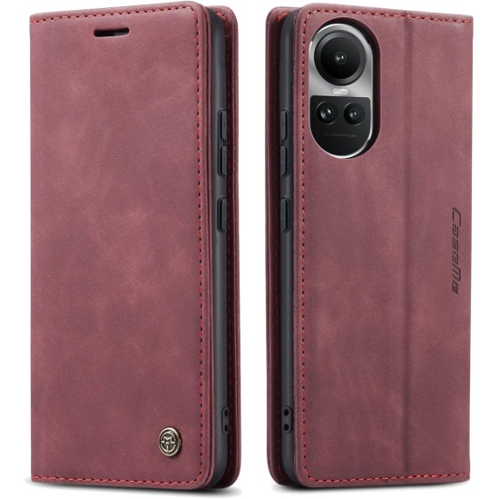 Phone Case Compatible with Oppo Reno 10 / Reno 10 Pro Luxury PU Leather Flip Cover Magnetic Card Slot Functional Stand Cover Compatible with Oppo Reno 10 / Reno 10 Pro (Red) Phone Case Compatible with Oppo Reno 10 / Reno 10 Pro Luxury PU Leather Flip Cover Magnetic Card Slot Functional Stand Cover Compatible with Oppo Reno 10 / Reno 10 Pro (Red)