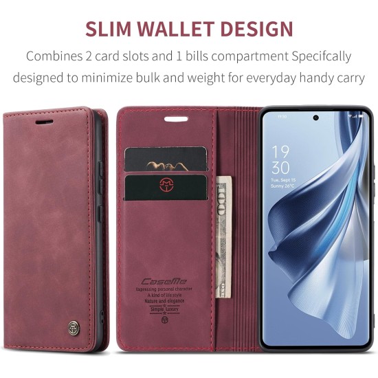 Phone Case Compatible with Oppo Reno 10 / Reno 10 Pro Luxury PU Leather Flip Cover Magnetic Card Slot Functional Stand Cover Compatible with Oppo Reno 10 / Reno 10 Pro (Red) Phone Case Compatible with Oppo Reno 10 / Reno 10 Pro Luxury PU Leather Flip Cover Magnetic Card Slot Functional Stand Cover Compatible with Oppo Reno 10 / Reno 10 Pro (Red)
