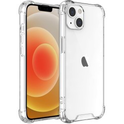 Shamo's for iPhone 13 Case, Crystal Clear Anti-Scratch Shock Absorption Cover, TPU Bumper with Reinforced Corners [ Anti Yellowing ]