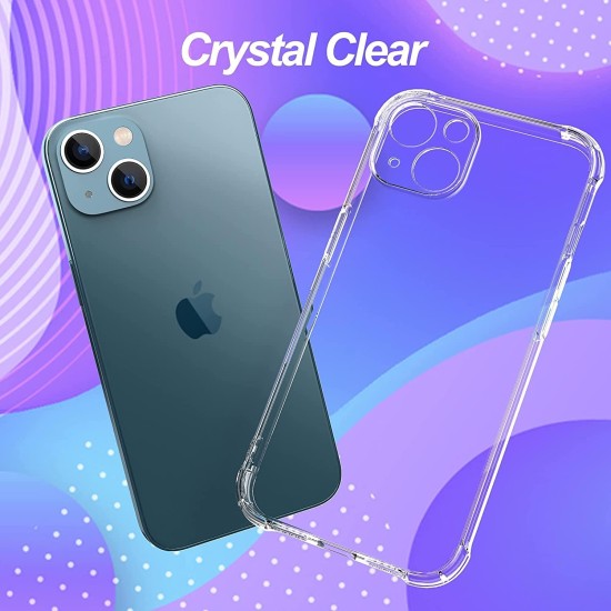 ULuck Case with built in Camera Protector Compatible with iphone 13, Crystal Clear Anti-Scratch Case, Protect the Lens, Precision Holes Phone Case Cover -6.1inch ULuck Case with built in Camera Protector Compatible with iphone 13, Crystal Clear Anti-Scratch Case, Protect the Lens, Precision Holes Phone Case Cover -6.1inch