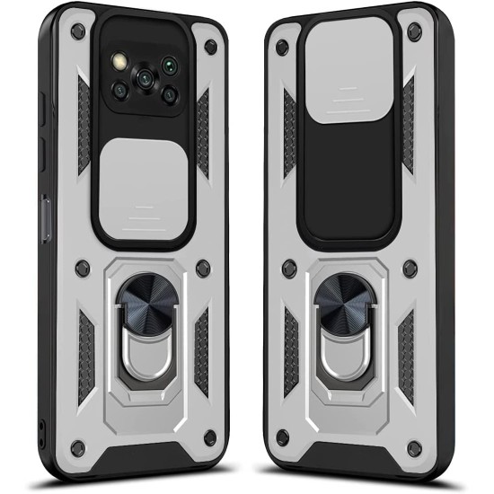 poco x3 pro/poco x3 nfc protective case cover with Camera Sliding Sliding Swivel Swivel Stand 360 degree Rotating Kickstand Shockproof Cell Phone Case for Xiaomi Poco X3 pro/poco x3 nfc) (Black) poco x3 pro/poco x3 nfc protective case cover with Camera Sliding Sliding Swivel Swivel Stand 360 degree Rotating Kickstand Shockproof Cell Phone Case for Xiaomi Poco X3 pro/poco x3 nfc) (Black)