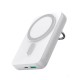 Joyroom W050 20W Magnetic Wireless Power Bank With Ring Holder 10000Mah Keep Your Devices Charged During Trips And Travel - White Joyroom W050 20W Magnetic Wireless Power Bank With Ring Holder 10000Mah Keep Your Devices Charged During Trips And Travel - White