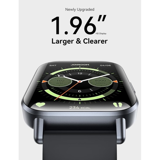 Joyroom FW12 Small R-FT3 Pro Smart Watch IP 68 Waterproof Answer/Make Call, Supports the Arabic language,Fitness Tracker Heart Rate Monitor, Black Joyroom FW12 Small R-FT3 Pro Smart Watch IP 68 Waterproof Answer/Make Call, Supports the Arabic language,Fitness Tracker Heart Rate Monitor, Black