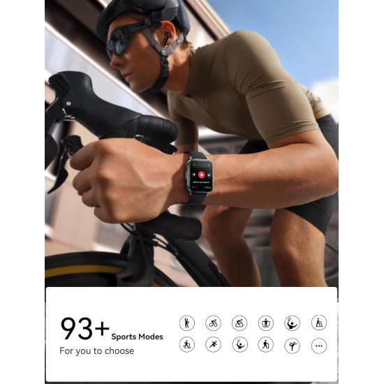 Joyroom FW12 Small R-FT3 Pro Smart Watch IP 68 Waterproof Answer/Make Call, Supports the Arabic language,Fitness Tracker Heart Rate Monitor, Black Joyroom FW12 Small R-FT3 Pro Smart Watch IP 68 Waterproof Answer/Make Call, Supports the Arabic language,Fitness Tracker Heart Rate Monitor, Black