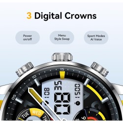 Kieslect YFT2060EU Kr2 Calling Smart Watch Black