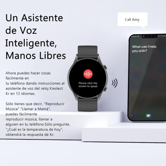 Kieslect YFT2064EU Ks Pro Calling Smart Watch Black Kieslect YFT2064EU Ks Pro Calling Smart Watch Black
