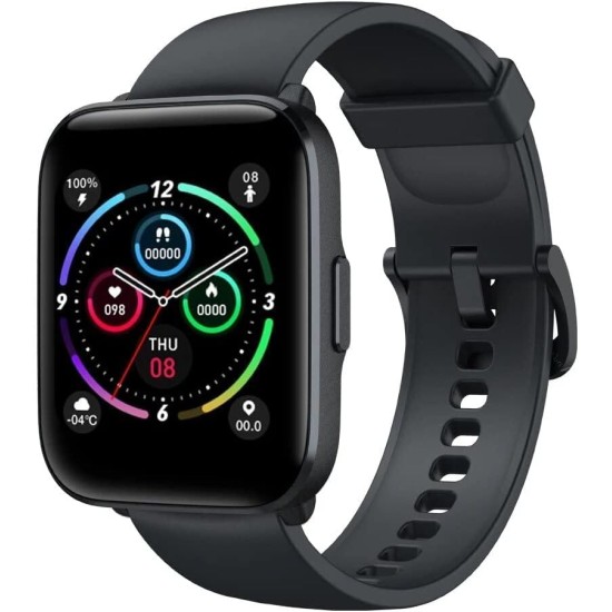 Mibro C2 Smart Watch 1.69" Touch Control HD Screen 24H Heart Rate & Sleep Monitoring SpO2 Sensor Measurement 20 Sports Mode Fitness Watch 2ATM Waterproof 7-Days Long Battery Life - Black, Normal Mibro C2 Smart Watch 1.69" Touch Control HD Screen 24H Heart Rate & Sleep Monitoring SpO2 Sensor Measurement 20 Sports Mode Fitness Watch 2ATM Waterproof 7-Days Long Battery Life - Black, Normal