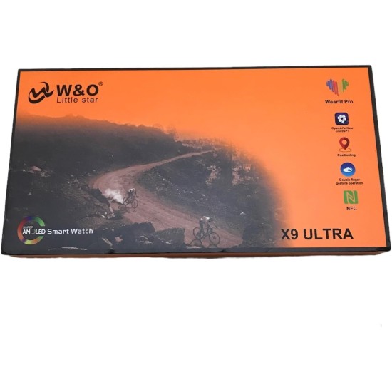 X9 Ultra Smart Watch 2.02 Inch Super AMOLED Screen Compatible with Wearfit Pro App for iOS and Android Ipx67 Waterproof (Black) X9 Ultra Smart Watch 2.02 Inch Super AMOLED Screen Compatible with Wearfit Pro App for iOS and Android Ipx67 Waterproof (Black)