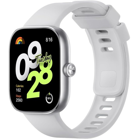 Xiaomi Redmi Smart Watch 3 Active Gray| 1.83 Inch Big LCD Display, 5ATM Water Resistant, 12 Days Battery Life, GPS, 100+ Workout Mode, Heart Rate Monitor, Full Scale Fitness Tracking Xiaomi Redmi Smart Watch 3 Active Gray| 1.83 Inch Big LCD Display, 5ATM Water Resistant, 12 Days Battery Life, GPS, 100+ Workout Mode, Heart Rate Monitor, Full Scale Fitness Tracking