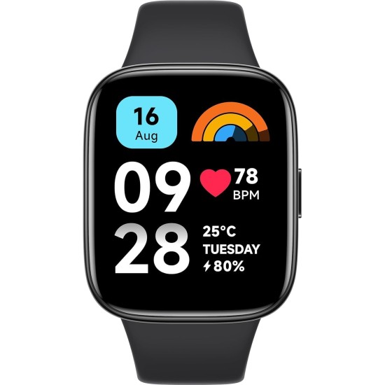 Xiaomi Redmi Smart Watch 3 Active Gray| 1.83 Inch Big LCD Display, 5ATM Water Resistant, 12 Days Battery Life, GPS, 100+ Workout Mode, Heart Rate Monitor, Full Scale Fitness Tracking Xiaomi Redmi Smart Watch 3 Active Gray| 1.83 Inch Big LCD Display, 5ATM Water Resistant, 12 Days Battery Life, GPS, 100+ Workout Mode, Heart Rate Monitor, Full Scale Fitness Tracking