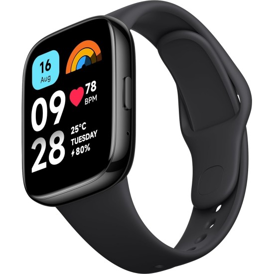 Xiaomi Redmi Smart Watch 3 Active Gray| 1.83 Inch Big LCD Display, 5ATM Water Resistant, 12 Days Battery Life, GPS, 100+ Workout Mode, Heart Rate Monitor, Full Scale Fitness Tracking Xiaomi Redmi Smart Watch 3 Active Gray| 1.83 Inch Big LCD Display, 5ATM Water Resistant, 12 Days Battery Life, GPS, 100+ Workout Mode, Heart Rate Monitor, Full Scale Fitness Tracking