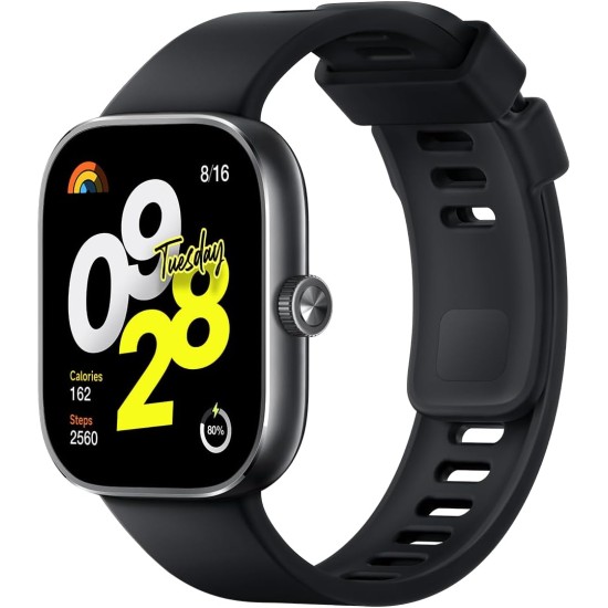 Xiaomi Redmi Smart Watch 3 Active Gray| 1.83 Inch Big LCD Display, 5ATM Water Resistant, 12 Days Battery Life, GPS, 100+ Workout Mode, Heart Rate Monitor, Full Scale Fitness Tracking Xiaomi Redmi Smart Watch 3 Active Gray| 1.83 Inch Big LCD Display, 5ATM Water Resistant, 12 Days Battery Life, GPS, 100+ Workout Mode, Heart Rate Monitor, Full Scale Fitness Tracking