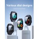 Joyroom Jr-FT6 Fit-Life Series Bluetooth Call Smart Watch (Make/Answer Call), Screen Resolution: 320 * 385 And Capacitive Touch Control - Gray Joyroom Jr-FT6 Fit-Life Series Bluetooth Call Smart Watch (Make/Answer Call), Screen Resolution: 320 * 385 And Capacitive Touch Control - Gray
