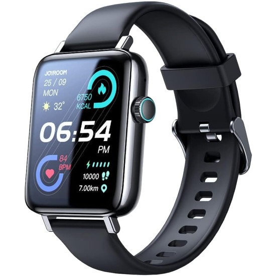 Joyroom Jr-FT6 Fit-Life Series Bluetooth Call Smart Watch (Make/Answer Call), Screen Resolution: 320 * 385 And Capacitive Touch Control - Gray Joyroom Jr-FT6 Fit-Life Series Bluetooth Call Smart Watch (Make/Answer Call), Screen Resolution: 320 * 385 And Capacitive Touch Control - Gray