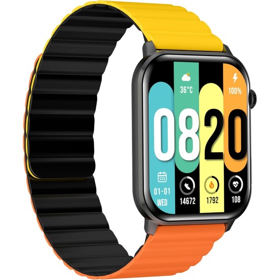 Kieslect YFT2095EU Ks2 Smart Watch 2.01 Inch Black and blue Kieslect YFT2095EU Ks2 Smart Watch 2.01 Inch Black and blue
