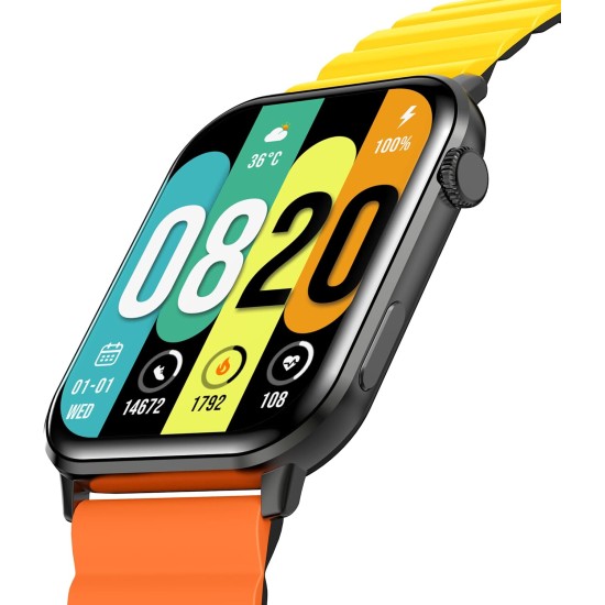 Kieslect YFT2095EU Ks2 Smart Watch 2.01 Inch Black and blue Kieslect YFT2095EU Ks2 Smart Watch 2.01 Inch Black and blue