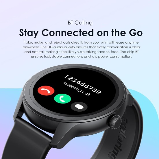 Oraimo Watch 2R Bluetooth Calling Smart Watch for Men and Women,1.39"HD Smart Fitness Watch with Stepping Meter Heart Rate Monitor,120+ Sports Modes & Quickly Reply SMS Oraimo Watch 2R Bluetooth Calling Smart Watch for Men and Women,1.39"HD Smart Fitness Watch with Stepping Meter Heart Rate Monitor,120+ Sports Modes & Quickly Reply SMS