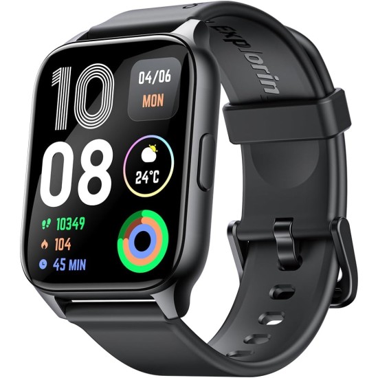 Oraimo Watch 4 Plus Bluetooth Call Smart Watch 2.01inch HD Display Fitness Watch with 100+Sport Modes,IP68 Waterproof Oraimo Watch 4 Plus Bluetooth Call Smart Watch 2.01inch HD Display Fitness Watch with 100+Sport Modes,IP68 Waterproof