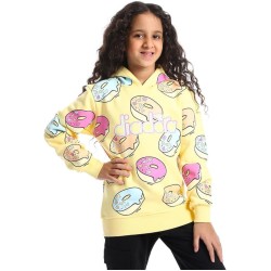Diadora Girls Printed Girls Donuts Hoodie 123635