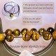 DAZCOLO Handmade Gem Bracelet 7.5" Stretch Gemstone 8mm Round Beads Crystals Quartz Unisex (Golden Tiger Eye) DAZCOLO Handmade Gem Bracelet 7.5" Stretch Gemstone 8mm Round Beads Crystals Quartz Unisex (Golden Tiger Eye)
