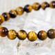 DAZCOLO Handmade Gem Bracelet 7.5" Stretch Gemstone 8mm Round Beads Crystals Quartz Unisex (Golden Tiger Eye) DAZCOLO Handmade Gem Bracelet 7.5" Stretch Gemstone 8mm Round Beads Crystals Quartz Unisex (Golden Tiger Eye)