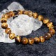 DAZCOLO Handmade Gem Bracelet 7.5" Stretch Gemstone 8mm Round Beads Crystals Quartz Unisex (Golden Tiger Eye) DAZCOLO Handmade Gem Bracelet 7.5" Stretch Gemstone 8mm Round Beads Crystals Quartz Unisex (Golden Tiger Eye)