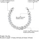 Garysiom 12mm Stainless Steel Silver Tone Curb Chain Bracelets for Men (Chain Length 8.5in) Garysiom 12mm Stainless Steel Silver Tone Curb Chain Bracelets for Men (Chain Length 8.5in)
