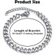 GoPaw Cuban Chain Bracelet 7MM, Stainless Steel Bracelet Curb Mens, Mens Chain Bracelets, Cuban Link Chain, 18+5 CM Length, Gift for Father's Day GoPaw Cuban Chain Bracelet 7MM, Stainless Steel Bracelet Curb Mens, Mens Chain Bracelets, Cuban Link Chain, 18+5 CM Length, Gift for Father's Day