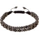 Hematite Bracelet Natural Stone Bead Bracelet No- magnetic Adjustable Woven Bracelets Men and Women Jewelry Gift Hematite Bracelet Natural Stone Bead Bracelet No- magnetic Adjustable Woven Bracelets Men and Women Jewelry Gift