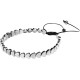 Hematite Bracelet Natural Stone Bead Bracelet No- magnetic Adjustable Woven Bracelets Men and Women Jewelry Gift Hematite Bracelet Natural Stone Bead Bracelet No- magnetic Adjustable Woven Bracelets Men and Women Jewelry Gift