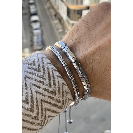 Hematite Bracelet Natural Stone Bead Bracelet No- magnetic Adjustable Woven Bracelets Men and Women Jewelry Gift Hematite Bracelet Natural Stone Bead Bracelet No- magnetic Adjustable Woven Bracelets Men and Women Jewelry Gift