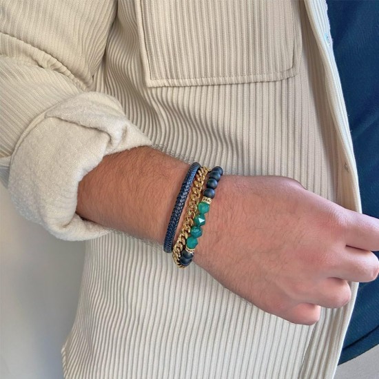 Hematite Bracelet Natural Stone Bead Bracelet No- magnetic Adjustable Woven Bracelets Men and Women Jewelry Gift Hematite Bracelet Natural Stone Bead Bracelet No- magnetic Adjustable Woven Bracelets Men and Women Jewelry Gift