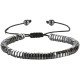 Hematite Bracelet Natural Stone Bead Bracelet No- magnetic Adjustable Woven Bracelets Men and Women Jewelry Gift Hematite Bracelet Natural Stone Bead Bracelet No- magnetic Adjustable Woven Bracelets Men and Women Jewelry Gift