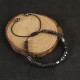 Hematite Bracelet Natural Stone Bead Bracelet No- magnetic Adjustable Woven Bracelets Men and Women Jewelry Gift Hematite Bracelet Natural Stone Bead Bracelet No- magnetic Adjustable Woven Bracelets Men and Women Jewelry Gift