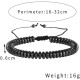 Hematite Bracelet Natural Stone Bead Bracelet No- magnetic Adjustable Woven Bracelets Men and Women Jewelry Gift Hematite Bracelet Natural Stone Bead Bracelet No- magnetic Adjustable Woven Bracelets Men and Women Jewelry Gift