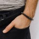 Hematite Bracelet Natural Stone Bead Bracelet No- magnetic Adjustable Woven Bracelets Men and Women Jewelry Gift Hematite Bracelet Natural Stone Bead Bracelet No- magnetic Adjustable Woven Bracelets Men and Women Jewelry Gift