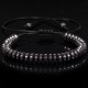 Hematite Bracelet Natural Stone Bead Bracelet No- magnetic Adjustable Woven Bracelets Men and Women Jewelry Gift Hematite Bracelet Natural Stone Bead Bracelet No- magnetic Adjustable Woven Bracelets Men and Women Jewelry Gift