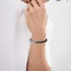 Hematite Bracelet Natural Stone Bead Bracelet No- magnetic Adjustable Woven Bracelets Men and Women Jewelry Gift Hematite Bracelet Natural Stone Bead Bracelet No- magnetic Adjustable Woven Bracelets Men and Women Jewelry Gift