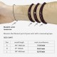 KXJ Italian Leather Bracelet For Men Women Genuine Double Wrap Black/Brown/Red Braided Leather Cuff Bangle Bracelets with Magnetic Stainless Steel Clasp Graduation Father's Day Gifts, 7/7.5/8 Inches, KXJ Italian Leather Bracelet For Men Women Genuine Double Wrap Black/Brown/Red Braided Leather Cuff Bangle Bracelets with Magnetic Stainless Steel Clasp Graduation Father's Day Gifts, 7/7.5/8 Inches,