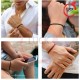 Luck Strings Wax Nylon Adjustable Cord Bracelet for Men or Women - Leather imitation string Unisex Adult Waterproof Surfer Jewelry Boy Girl Friendship Gift Luck Strings Wax Nylon Adjustable Cord Bracelet for Men or Women - Leather imitation string Unisex Adult Waterproof Surfer Jewelry Boy Girl Friendship Gift