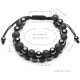 Mens Lava Rock Bracelet-Tiger Eye Bead Hemitate Bracelet Men Natural Stone Yoga Essential Oil Braid Bracelets Double Layer Beads Mens Lava Rock Bracelet-Tiger Eye Bead Hemitate Bracelet Men Natural Stone Yoga Essential Oil Braid Bracelets Double Layer Beads