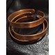 Simple and smooth classic energy bracelet for men women magnetic pure copper Simple and smooth classic energy bracelet for men women magnetic pure copper