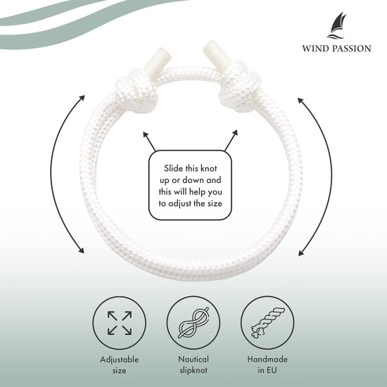 Wind Passion Nautical Braided Stylish Mono Rope Cord Men Bracelet Wind Passion Nautical Braided Stylish Mono Rope Cord Men Bracelet