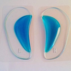 DR FEDOR Orthopedic Gel Arch Support Insoles -Flat Feet Support Gel Soft Pads Silicone Shoe Adhesive Inserts