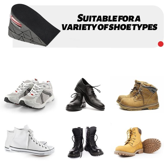 Ilovfeot Height Increase Insoles, Unisex, High Arch, Shoe Inserts to Make You Taller Ilovfeot Height Increase Insoles, Unisex, High Arch, Shoe Inserts to Make You Taller