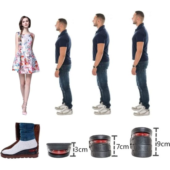 Ilovfeot Height Increase Insoles, Unisex, High Arch, Shoe Inserts to Make You Taller Ilovfeot Height Increase Insoles, Unisex, High Arch, Shoe Inserts to Make You Taller