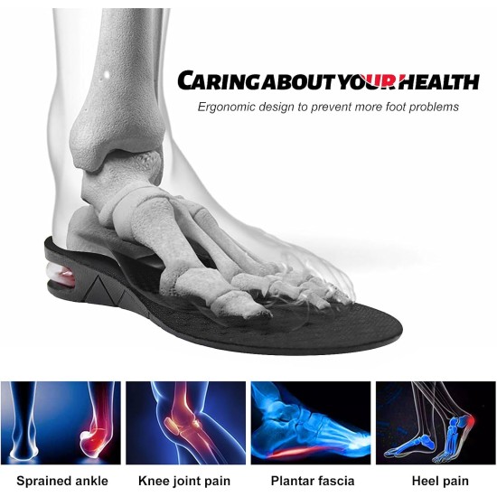 Ilovfeot Height Increase Insoles, Unisex, High Arch, Shoe Inserts to Make You Taller Ilovfeot Height Increase Insoles, Unisex, High Arch, Shoe Inserts to Make You Taller