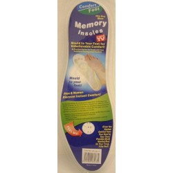 Memory Insoles 2 Men Women Memory Foam Comfort Shoe Insoles Insole